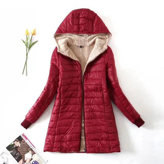 Chaqueta polar abrigadora mujer invierno - Vestiria