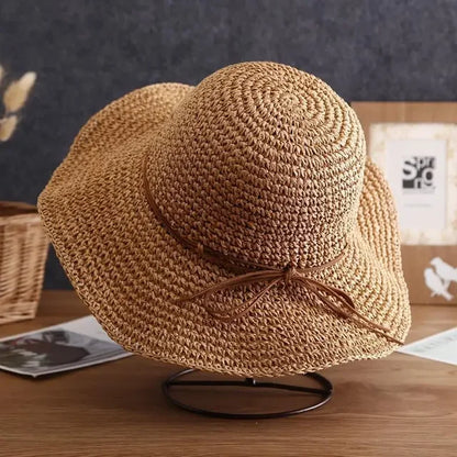 Sombrero de Paja Estilo Boho Verano - Vestiria