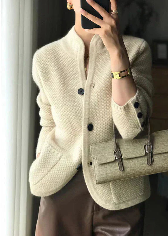 Cárdigan Mujer Abrochado Cálido