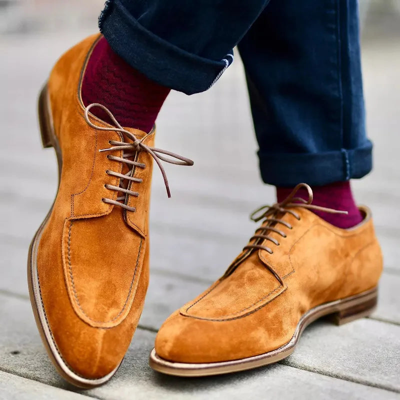 Zapatos de ante clásicos elegantes - Vestiria