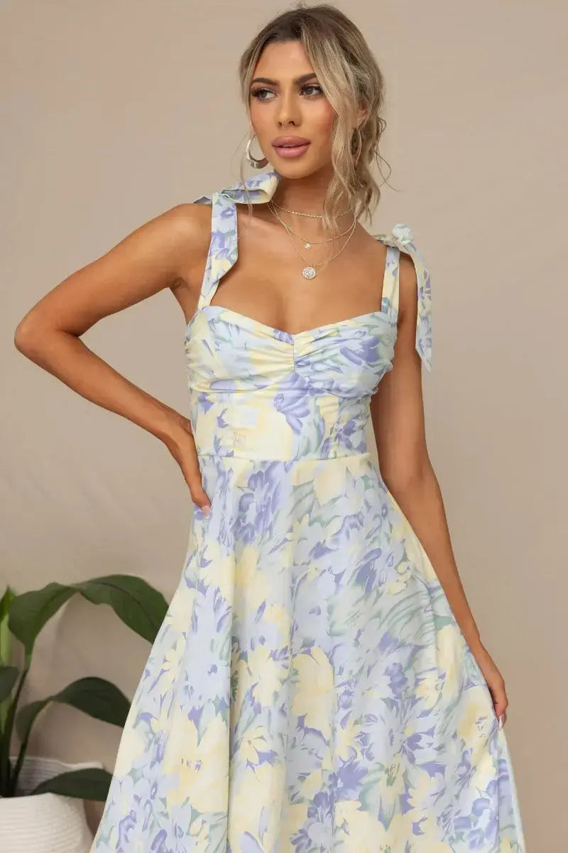 Vestido Ligero Floral Estilo Verano