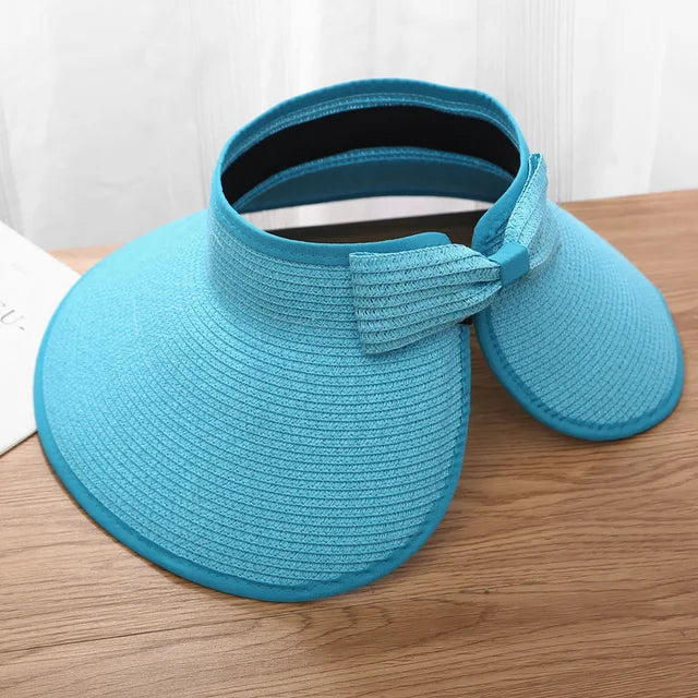 Sombrero de Paja Ligero y Elegante para Mujer