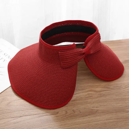 Sombrero de Paja Ligero y Elegante para Mujer
