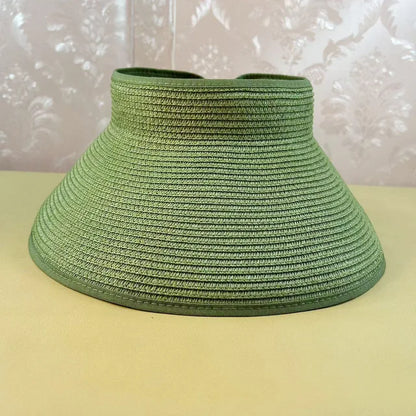 Sombrero de Paja Ligero y Elegante para Mujer
