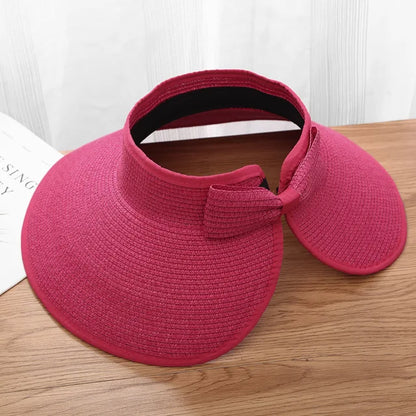 Sombrero de Paja Ligero y Elegante para Mujer