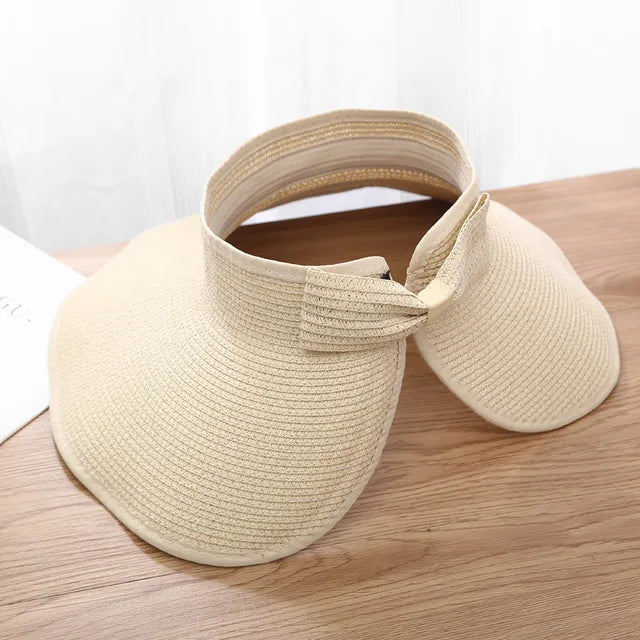 Sombrero de Paja Ligero y Elegante para Mujer