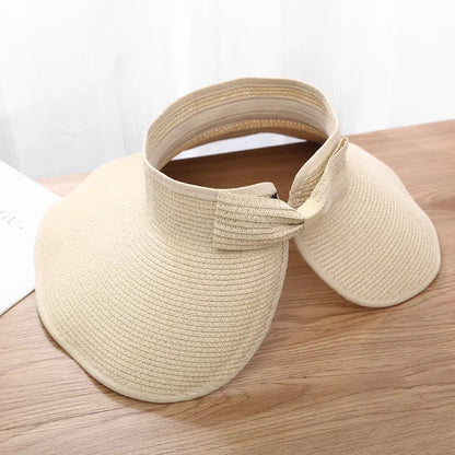 Sombrero de Paja Ligero y Elegante para Mujer