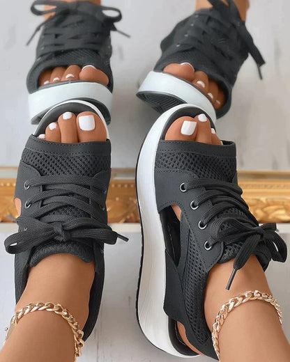 Sandalias ortopédicas cómodas con tiras ajustables