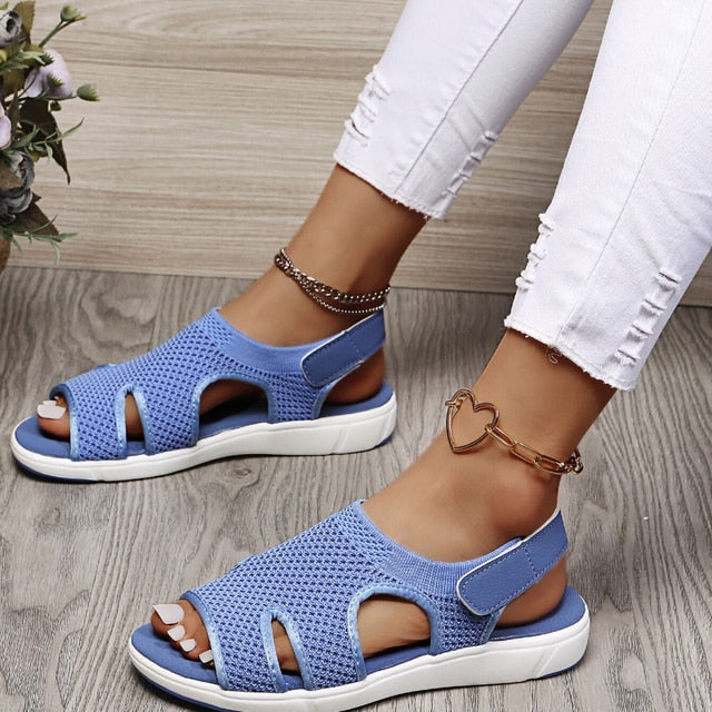 Sandalias Cómodas de Verano con Correas Regulables