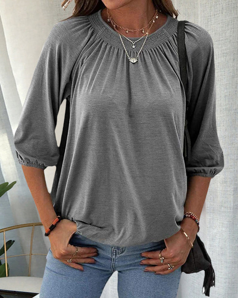 Blusa Mujer manga Corta Estilosa