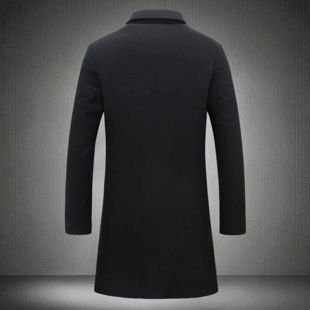 Abrigo Hombre Lana Cálido Invierno - Vestiria