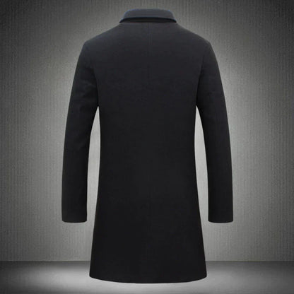 Abrigo Hombre Lana Cálido Invierno - Vestiria