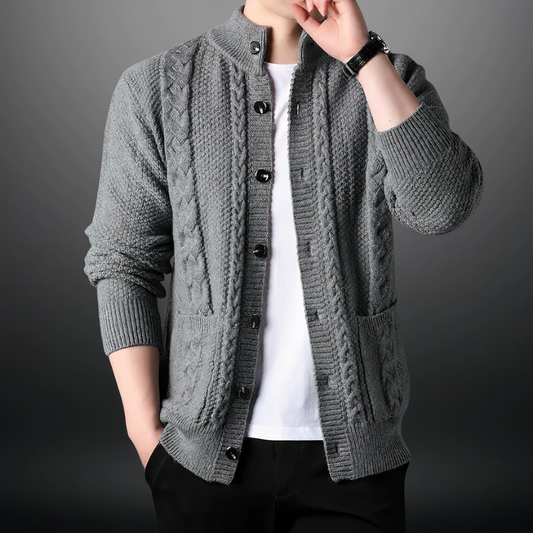 Sudadera de punto hombre elegante - Vestiria