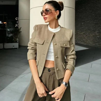 Chaqueta Mujer Clásica Corte Perfecto - Vestiria
