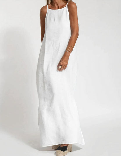 Vestido Sin Mangas Estilo Verano