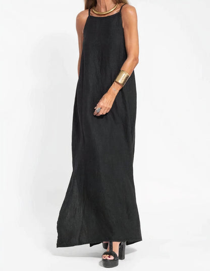 Vestido Sin Mangas Estilo Verano
