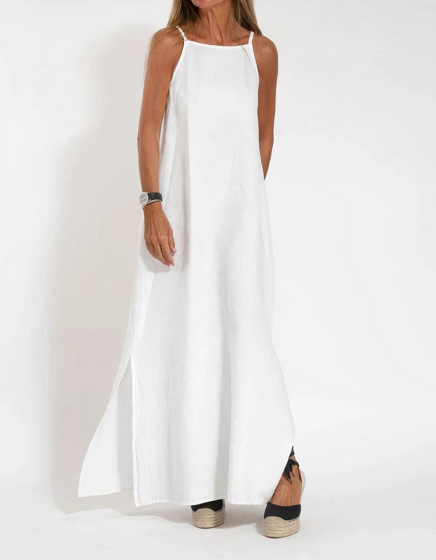 Vestido Sin Mangas Estilo Verano - Vestiria