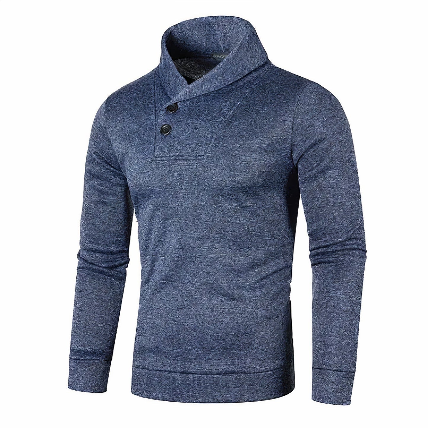 Chaquetón Hombre Cuello Alto Ajustado