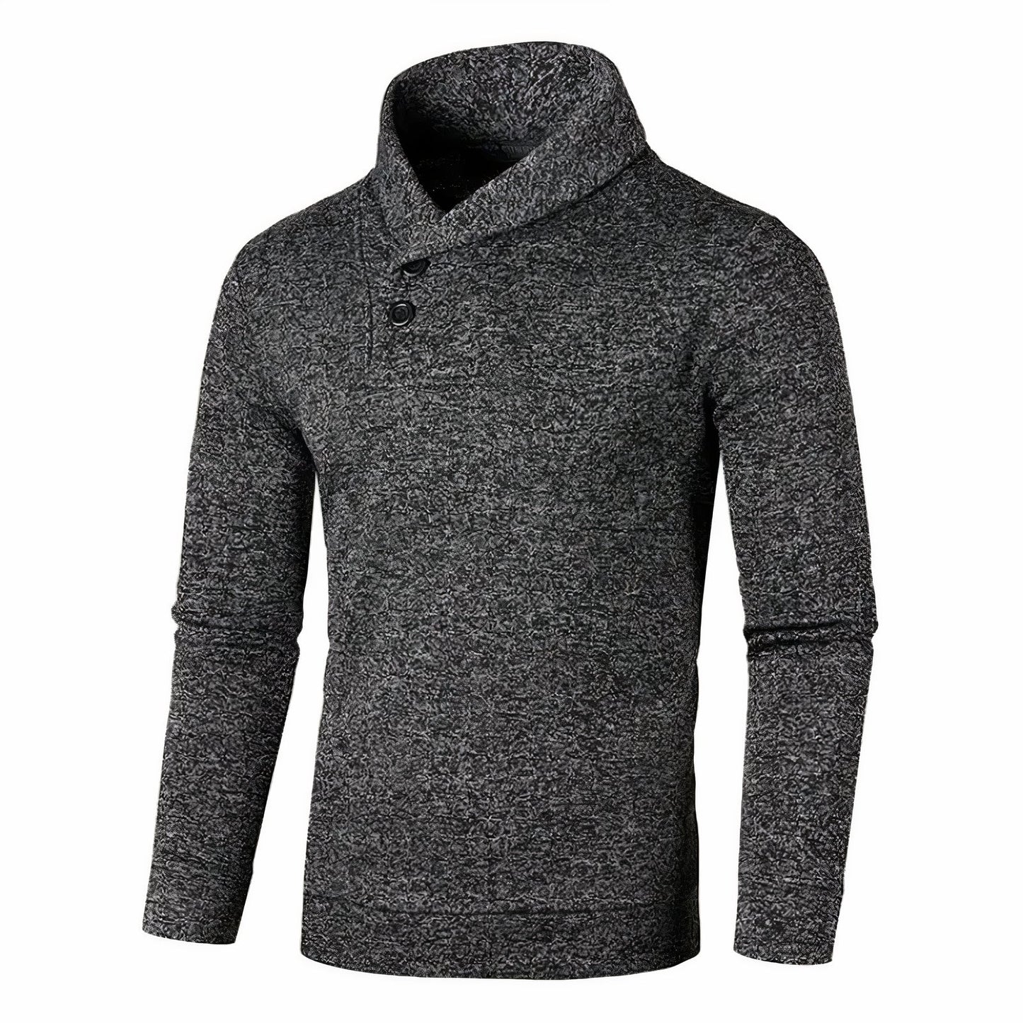 Chaquetón Hombre Cuello Alto Ajustado