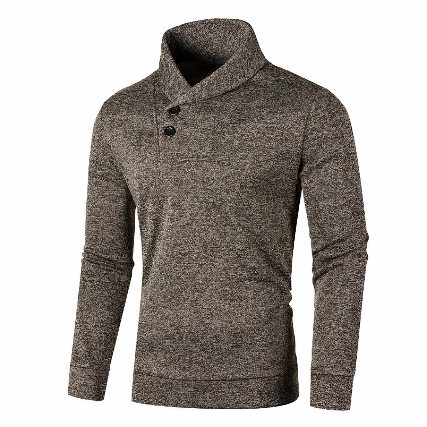 Chaquetón Hombre Cuello Alto Ajustado