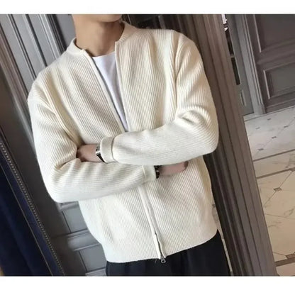 Chaqueta Hombre Cierre Práctico Velcro