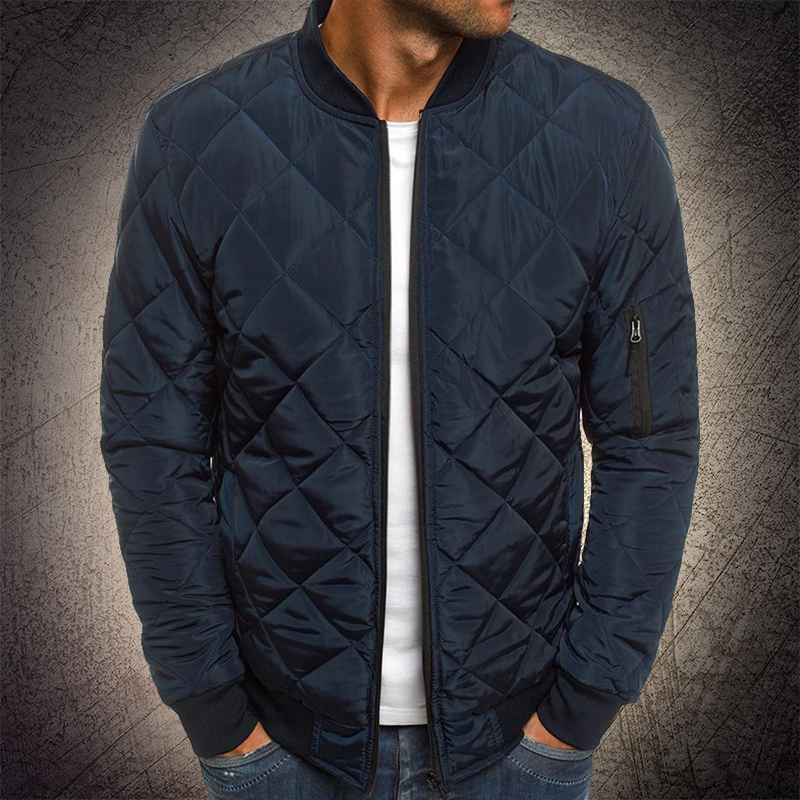 Cazadora bomber ligero y cálido para hombre