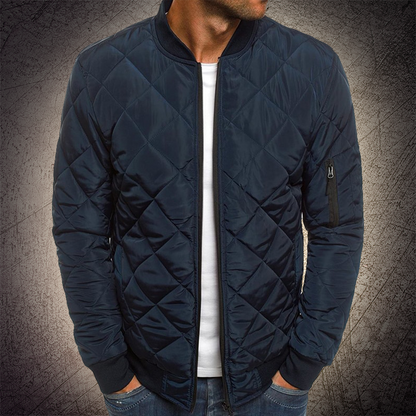 Cazadora bomber ligero y cálido para hombre