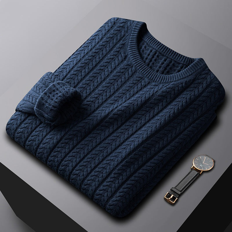 Jersey de punto cálido para hombre