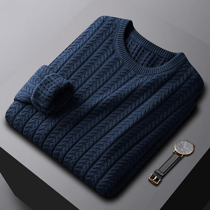Jersey de punto cálido para hombre