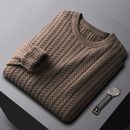Jersey de punto cálido para hombre