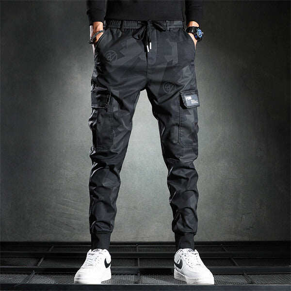 Pantalón cargo deportivo con bolsillos para hombre - Vestiria