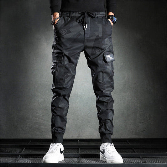 Pantalón cargo deportivo con bolsillos para hombre - Vestiria