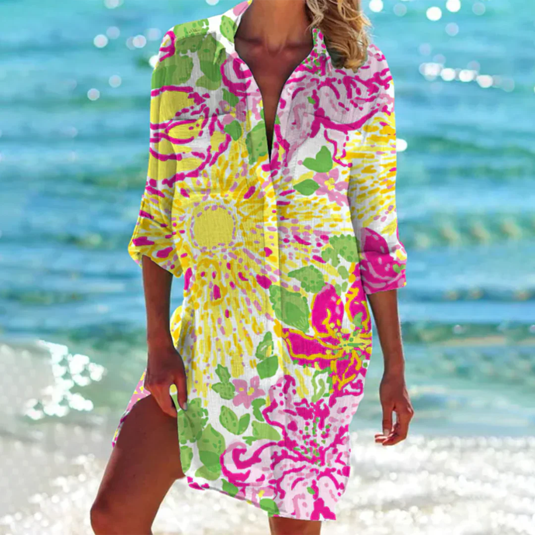 Vestido Camisero Ligero Estival