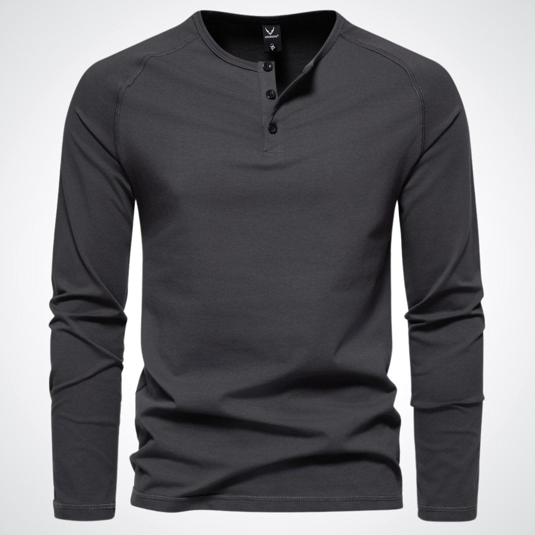 Sudadera clásica de hombre manga larga