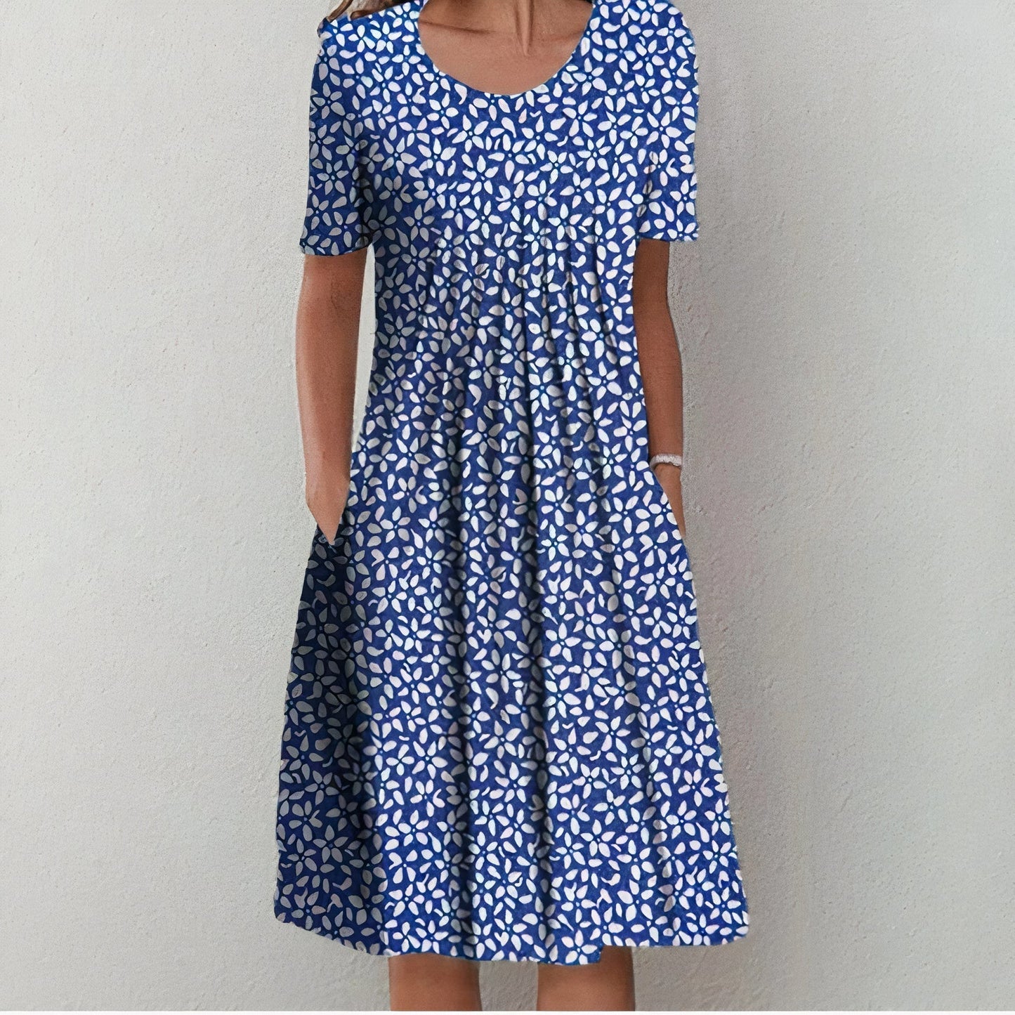 Vestido Algodón Femenino Elegante