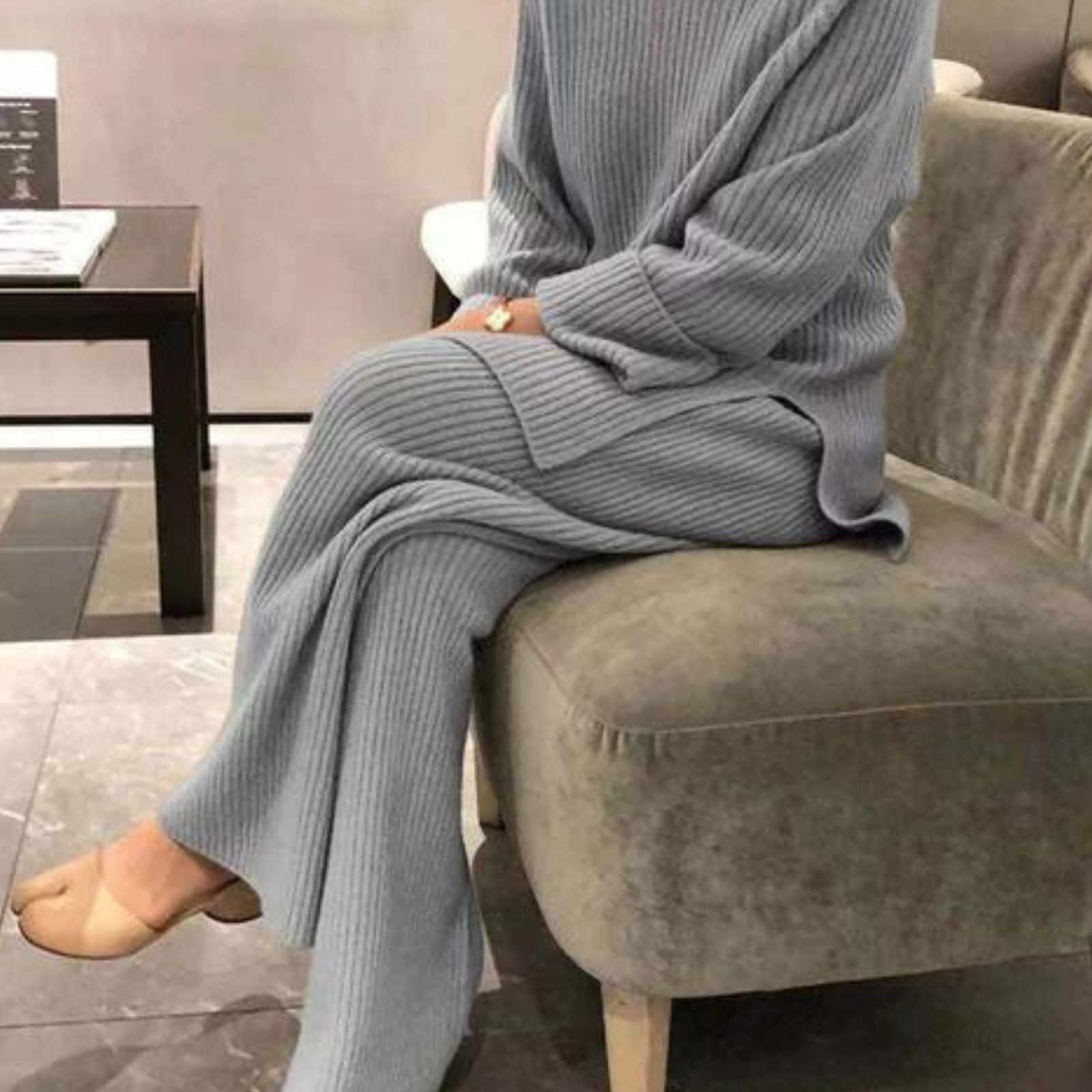 Conjunto Suéter y Pantalón Mujer Cálido - Vestiria