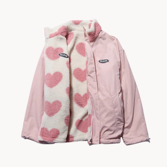 Chaqueta Mujer Corazón Doble Cara Romántica - Vestiria
