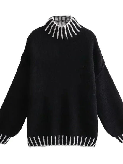 Suéter Mujer Estilo Retro Clásico