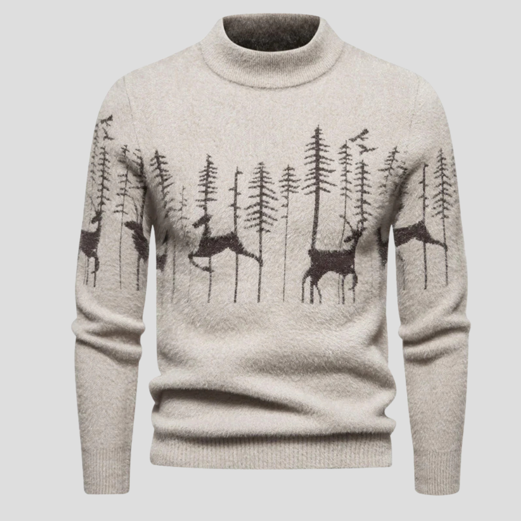 Sudadera Navideña Hombre Diseño Festivo - Vestiria