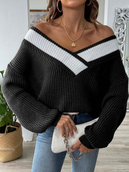 Jersey Mujer Elegante Cuello Alto - Vestiria