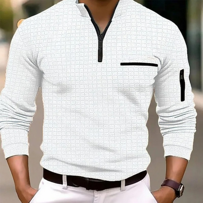 Camisa Cuadros Estilosa Manga Larga