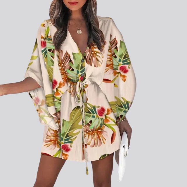 Vestido Boho Chic Floral Estampado