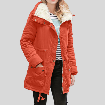 Abrigo Parka Forro Polar Cálido