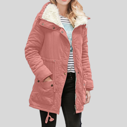 Abrigo Parka Forro Polar Cálido