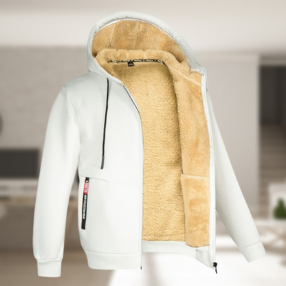 Chaqueta Invierno Abrigada con Capucha Suave
