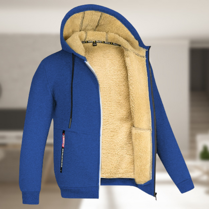 Chaqueta Invierno Abrigada con Capucha Suave
