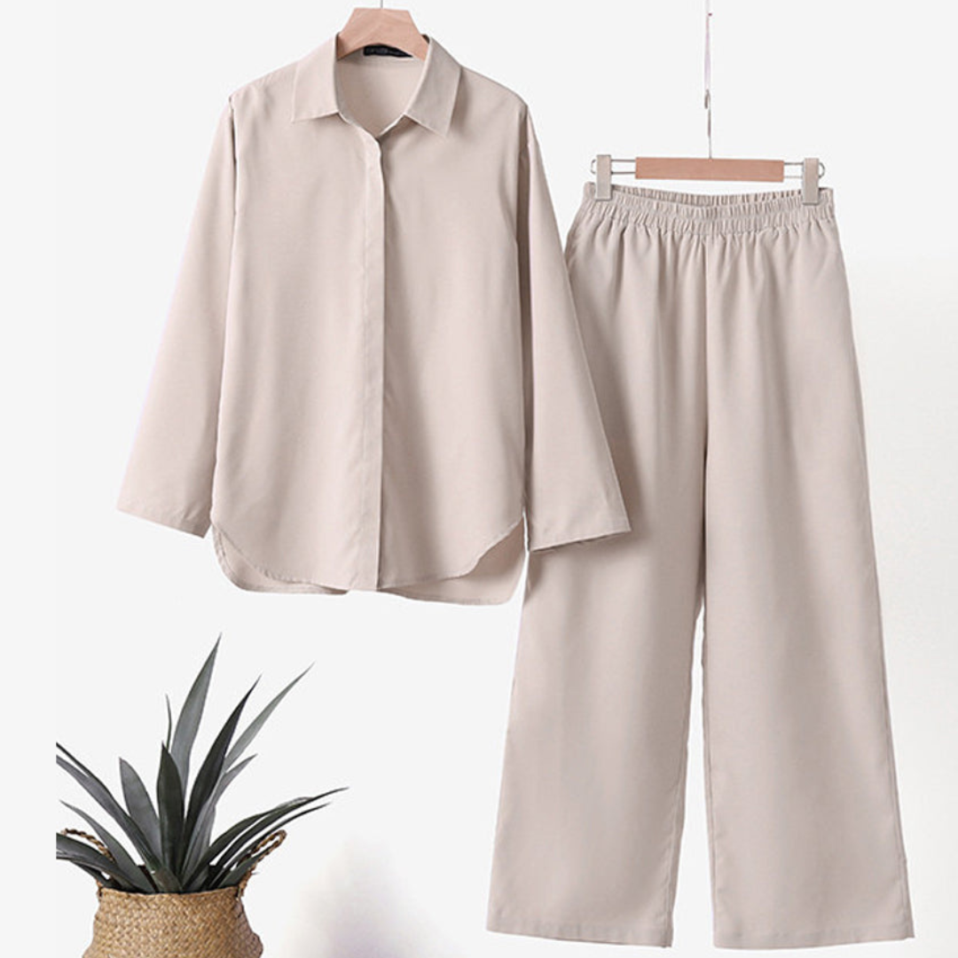Camisa y Pantalón Conjunto Fresco Verano