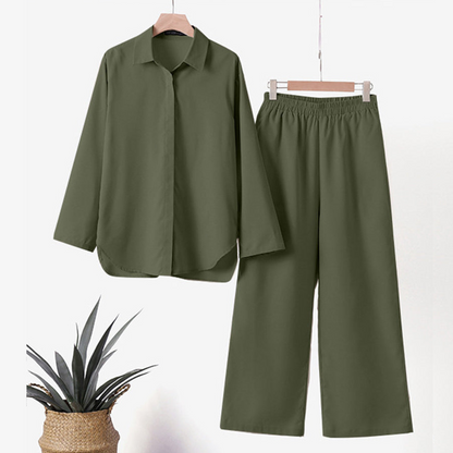 Camisa y Pantalón Conjunto Fresco Verano