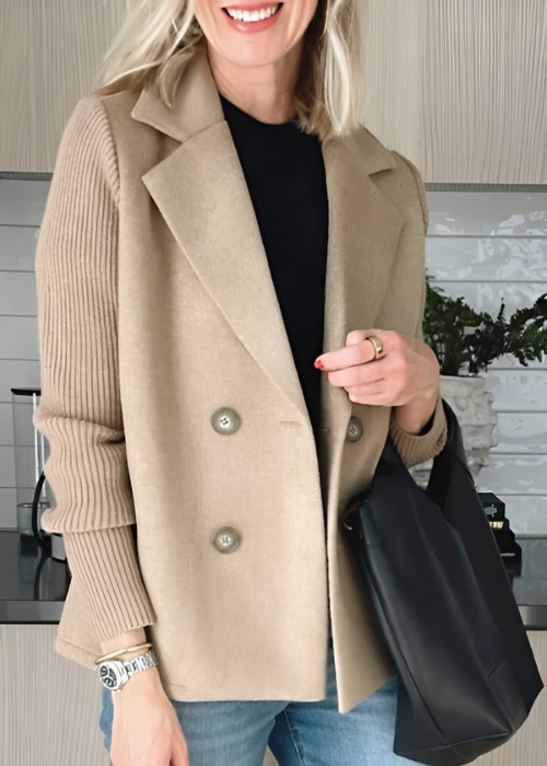 Chaquetón Mujer Casual Elegante - Vestiria