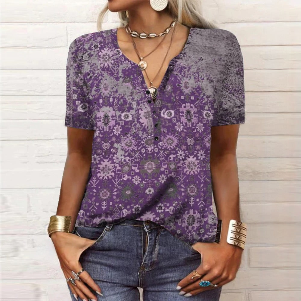 Blusa Ligera de Mujer Estilo Verano